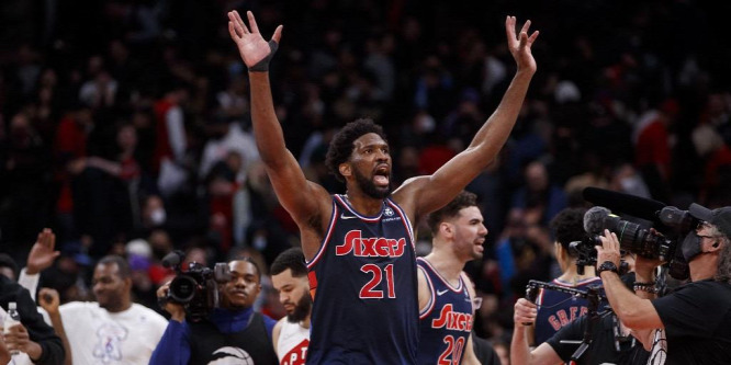 Legnagyobb sztárja vezérletével harcolta ki az újabb győzelmet a Philadelphia az NBA-ben