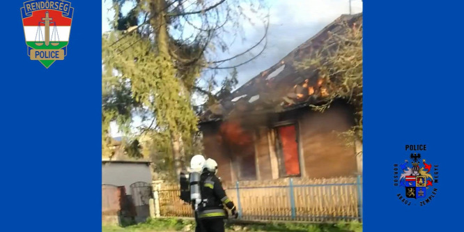 Felgyújtotta volt élettársa házát egy csernelyi férfi - videó