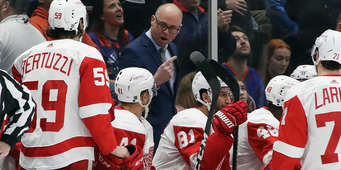 Kirúgták a Detroit Red Wings edzőjét