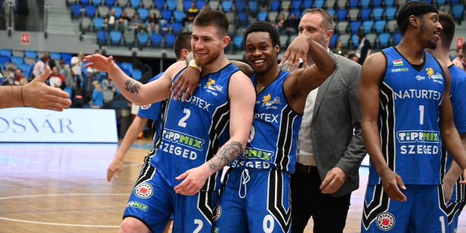 Fordulatos meccsen szerezte meg az első győzelmét a Szeged férfi kosárcsapata