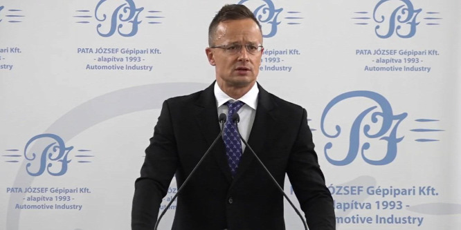 Szijjártó Péter: Nem hagyjuk, hogy bárki lerombolja évtizedes gazdasági erőfeszítéseink eredményeit