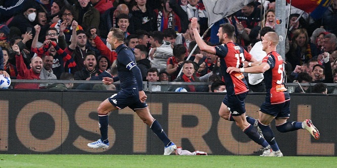 A Genoa a 95. percben lőtt góllal győzte le a Juventust