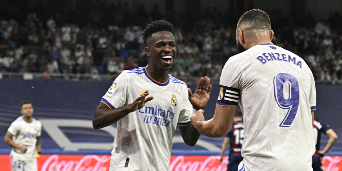 Vinicius vezérletével a Real Madrid kiejtette a Levantét
