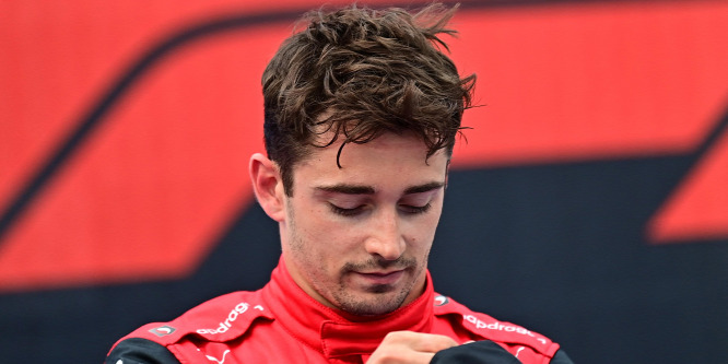 Charles Leclerc balesetet szenvedett!