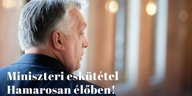 Orbán Viktor: Hamarosan miniszteri eskütétel, élőben a Parlamentből!