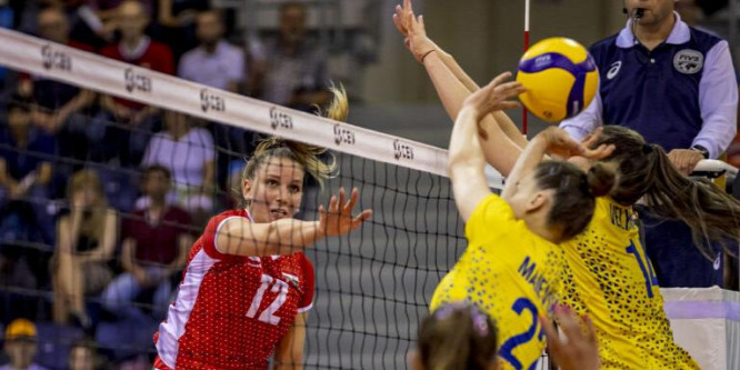 Magyar vereség az ukránoktól a női röplabda Európa-ligában