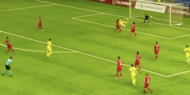 A magyar játékvezető is kellett a kazah fociválogatott győzelméhez - videó