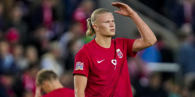 Erling Haaland sokkolta a Manchester City orvosait