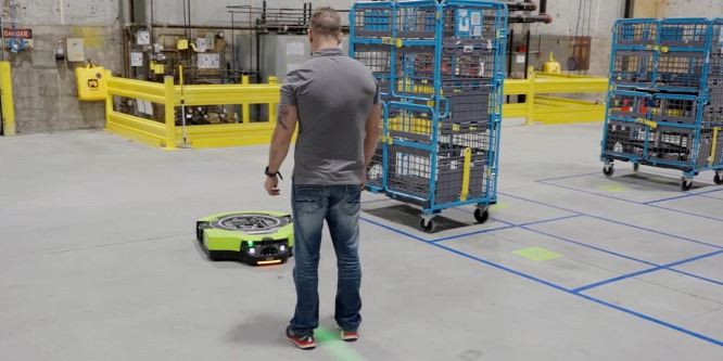 Szelíd ketrecharcos az Amazon legújabb robotja