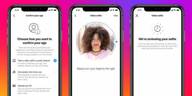 Videós szelfikkel igazolná az életkort az Instagram