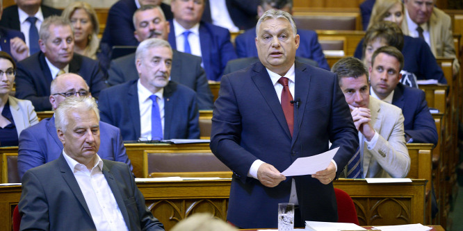 Orbán Viktor megint felmosta a padlót a baloldallal