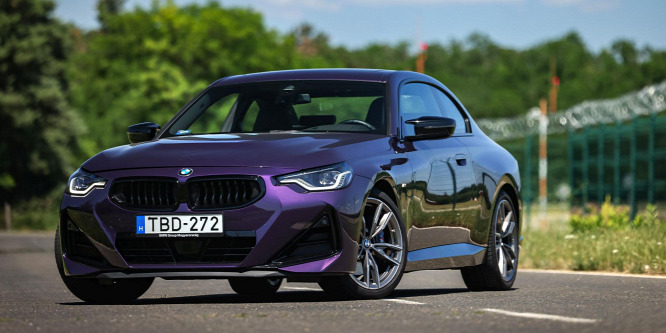 Egy csepp benzint sem sajnálunk tle - BMW M240i xDrive Coupe teszt (2022)