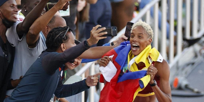 Sorozatban harmadszor lett világbajnok a venezuelai sztáratléta