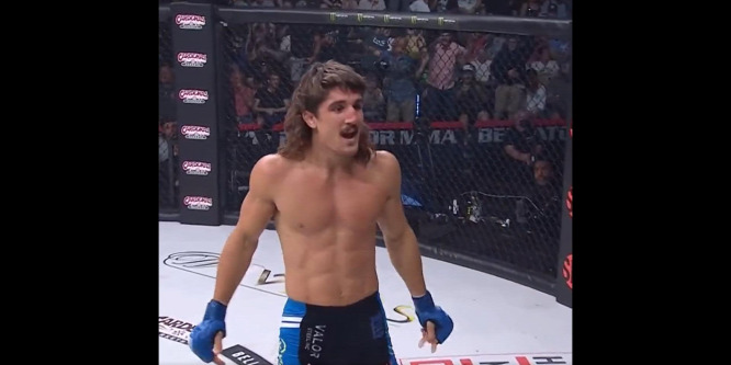 Egy Bundesliga-frizurás férfi ütötte ki a legszexibb MMA-harcos férjét - videó