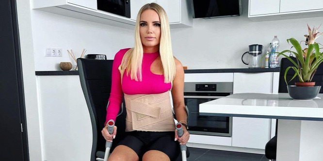 Egyre jobban van Béres Anett, súlyos balesete után újra edzeni kezdett