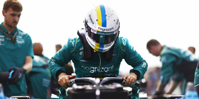Az Aston Martin mérnöke szerint Vettel egy gép, annyira profi