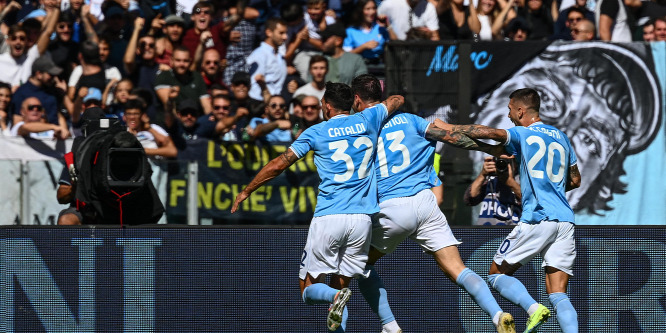 Könnyed vasárnap kora délutáni gálát rendezett a Lazio a Serie A-ban - videó