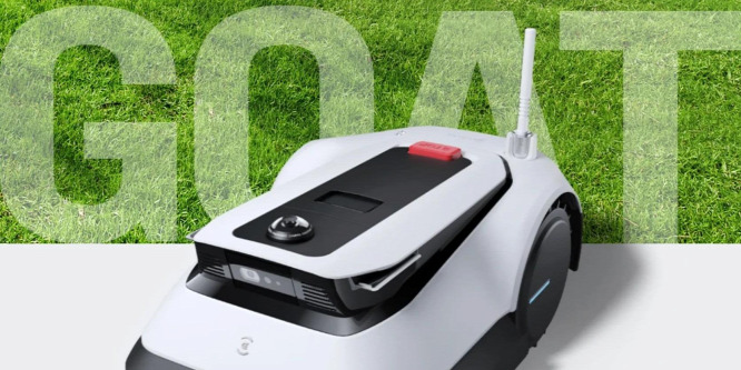100 méterre is ellát az új robotfűnyíró