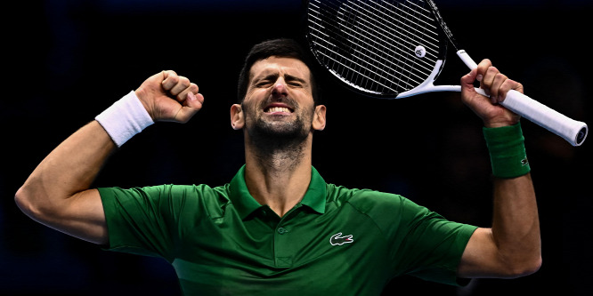Djokovic jutott elsőként döntőbe az ATP-vb-n
