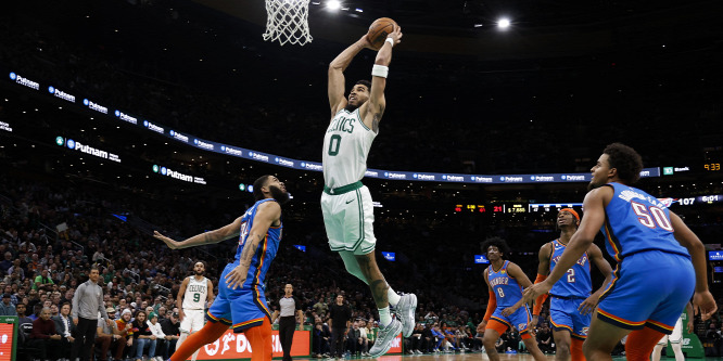 Megállíthatatlan a ligaelső Boston az NBA-ben