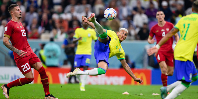 A vb-n csodagólt lövő brazil csatár büszke rá, hogy Puskás-díjra jelölték