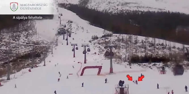 Súlyosan megsérült síelés közben egy nő a Tátrában amikor egy másik síelő elütötte - videó