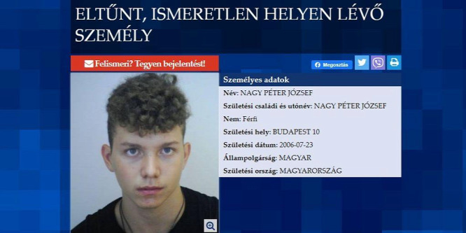 Magánnyomozóval keresteti a fiát egy békéscsabai anya