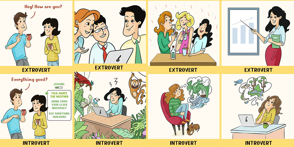Randi egy extrovert