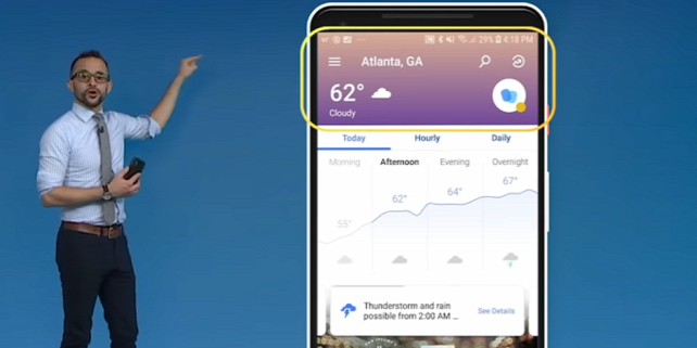 Forrás: The Weather Channel