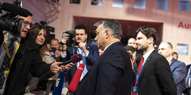 Forrás: MTI/Miniszterelnöki Sajtóiroda/Miniszterelnöki Sajtóiroda/Szecsődi Balázs