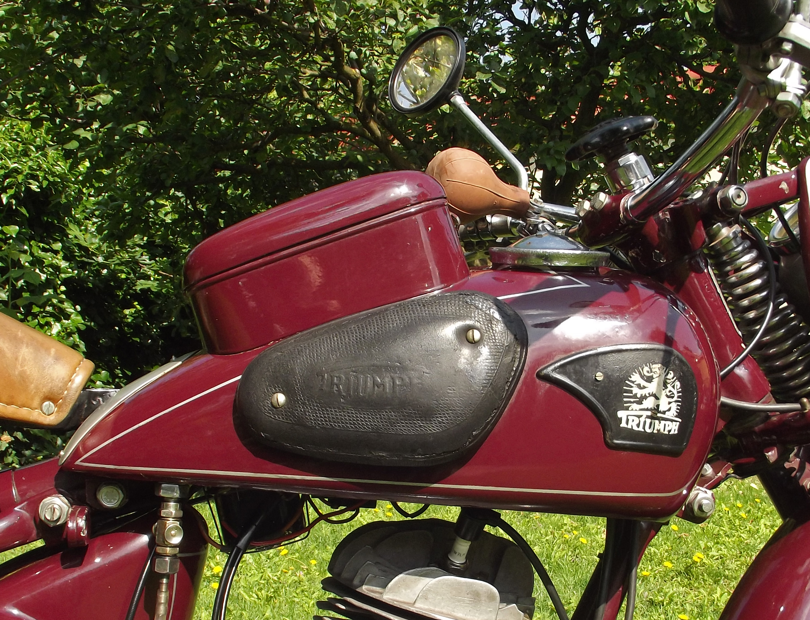 Triumph BD 250 W (1940) veterán teszt galéria
