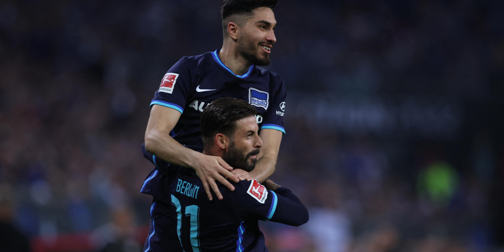 Hertha was able to win in Hamburg, staying inside the Bundeslig