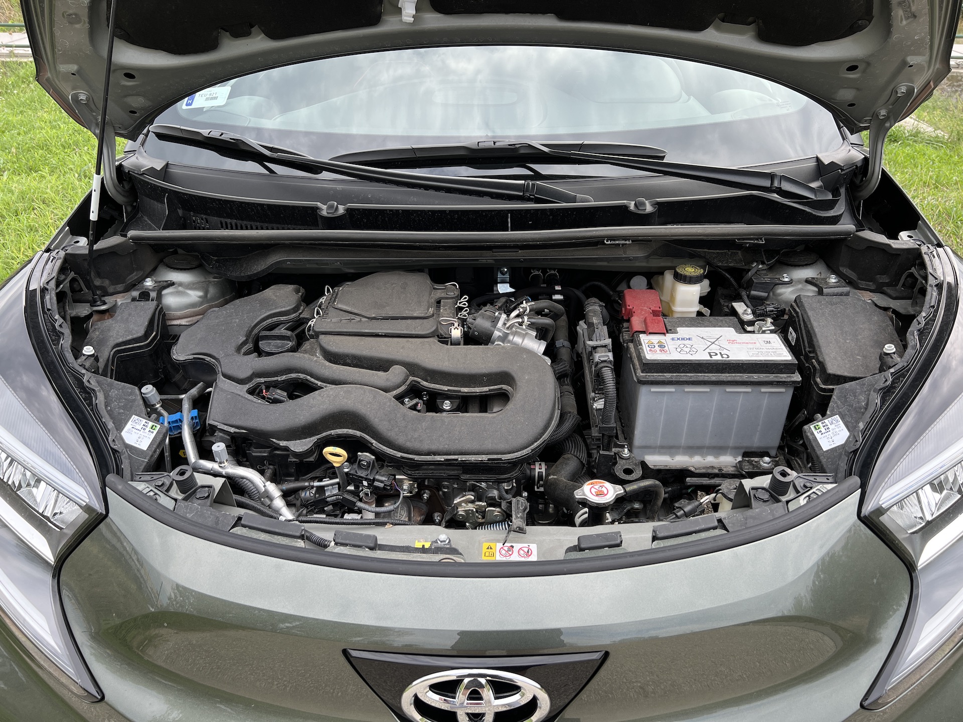 Toyota Aygo Motorhaube Offnen