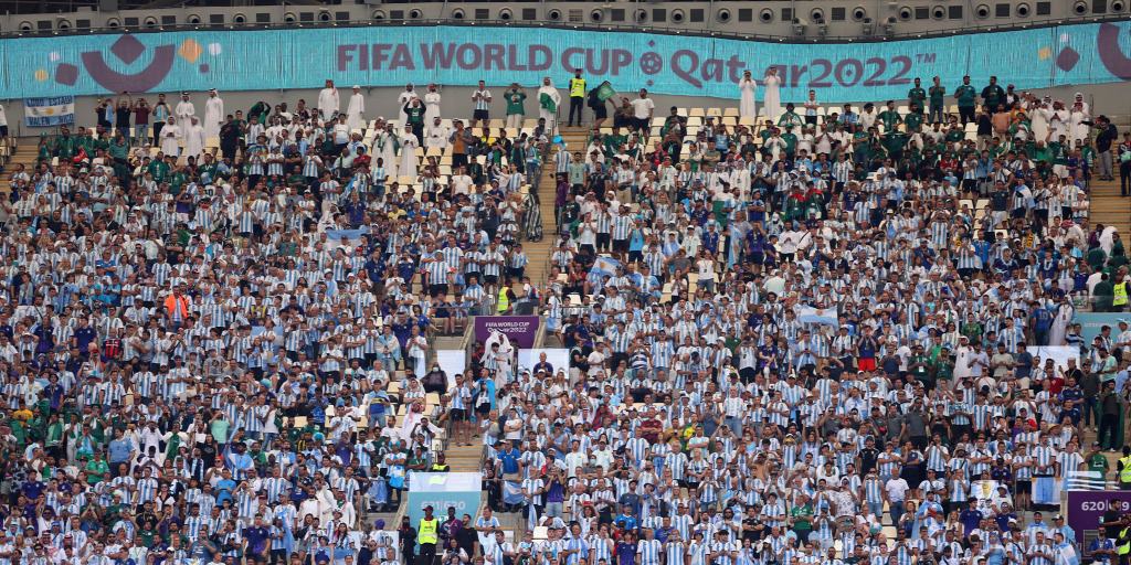 A mass brawl broke out among fans at the World Cup over Lionel Messi -  World Today News